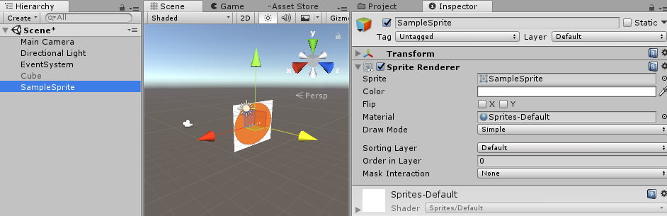 unity 2019 additive sprite not transparent