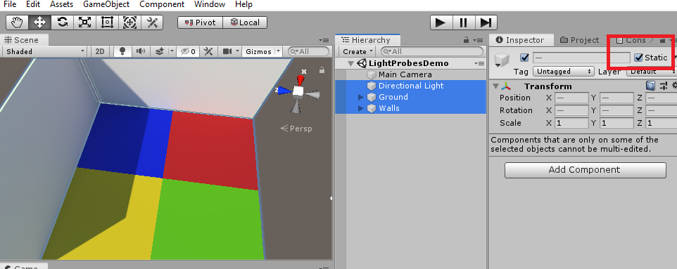 kande Sanselig hit Using Light probes in Unity 3D - Gyanendu Shekhar's Blog